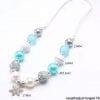 Snow Flake Adjustable Necklace - Image 2