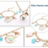 Unicorn, Rainbow and Lolly Charm Bracelets - Image 3