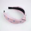 Pink Polk Knot Band