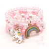 Unicorn and Rainbow Charm Bracelets