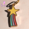 Rainbow Star Charm with Chain - Image 2