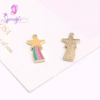 Rainbow Star Charm with Chain - Image 3
