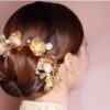 Flower Decor For Hair Bun