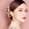 Flower Decor For Hair Bun - Image 3