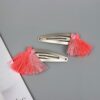 Leather Bow and Tassel Snaps - Image 4