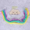 Neon Cloud Hair Clips Organiser - Image 3