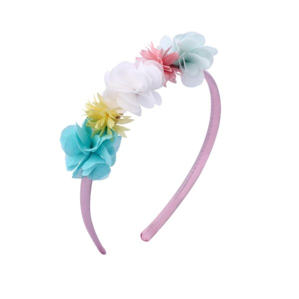 Georgette Flowers Hairband - Image 2