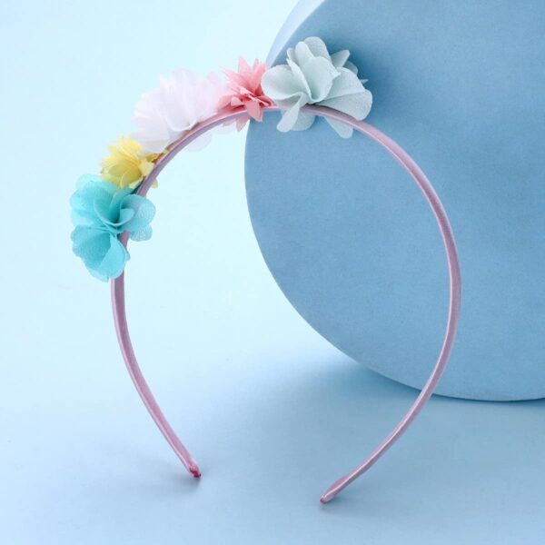 Georgette Flowers Hairband - Image 5