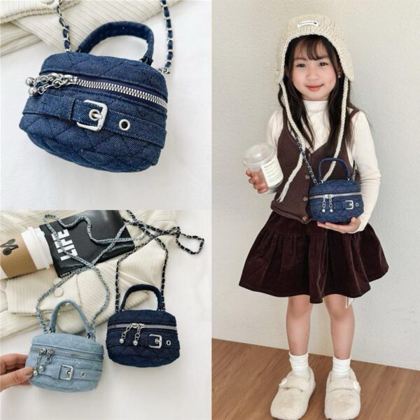 Mini Denim Cross Body - Image 2