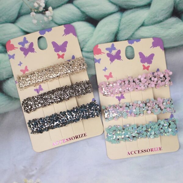 Rhinestone Clips