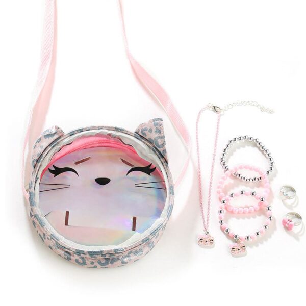 Cat Crossbody Bag & Jewelry - Image 6