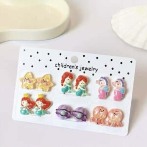 Mermaid Clip-On Earring Set