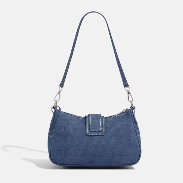 Y2K Blue Denim Bag - Image 3