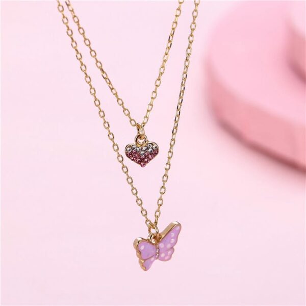 Butterfly and Heart Charm - Image 4