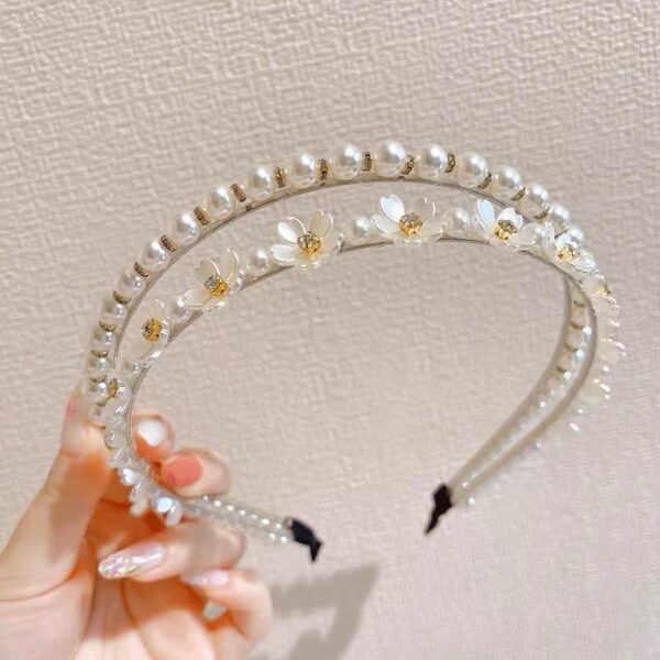 Pearl Flower Hairband - Image 4