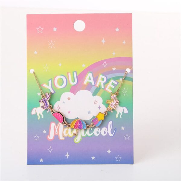 Funky Glittery Unicorns Charms - Image 2