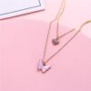 Butterfly and Heart Charm