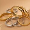 Stretchable Bracelets (Gold Platted)