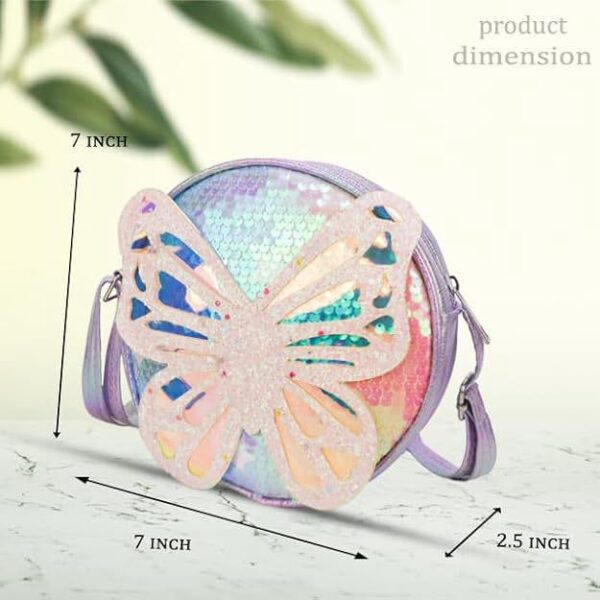 Purple Butterfly Crossbody - Image 2