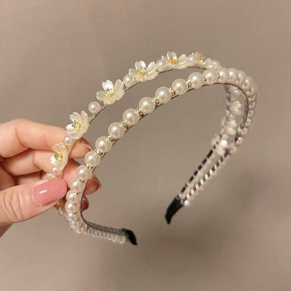 Pearl Flower Hairband - Image 2